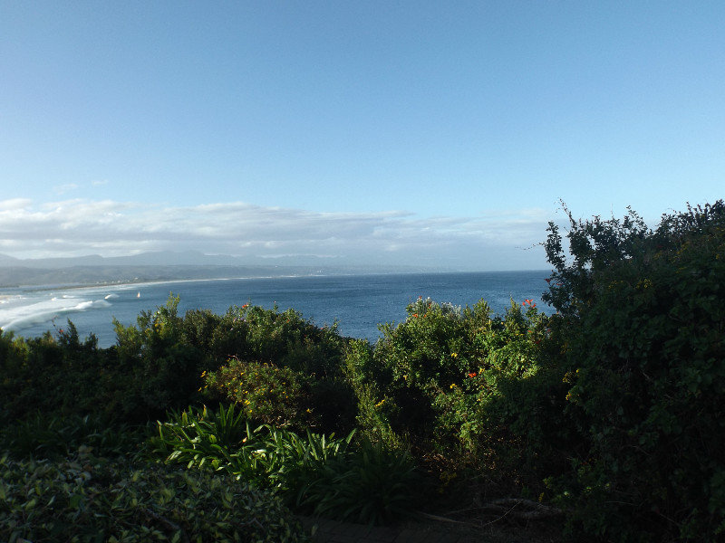 Uitzicht over Plettenberg Bay