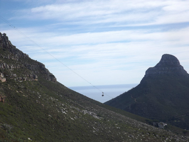De Tafelberg - De Klim, ergens op het begin