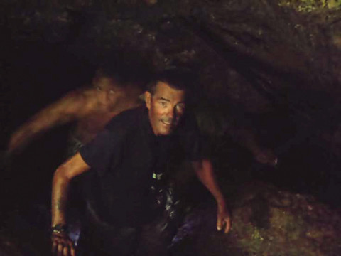 James in Cave, near Baraco