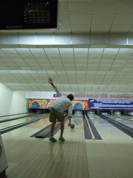 Bowling in Laos