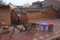Čtvrť starých hliněných domů v Shuiping