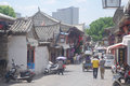 V Jianshui jsou zatím stále ještě k vidění staré budovy