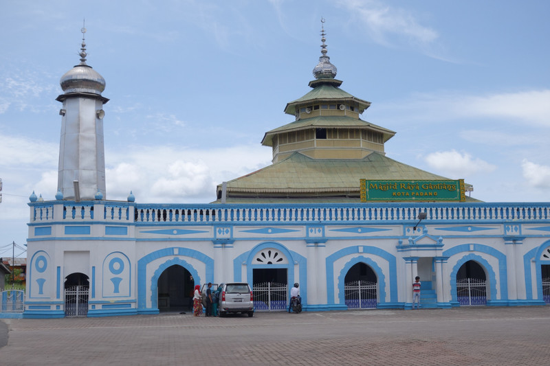 Krásná a kulturně významná mešita v Gantingu