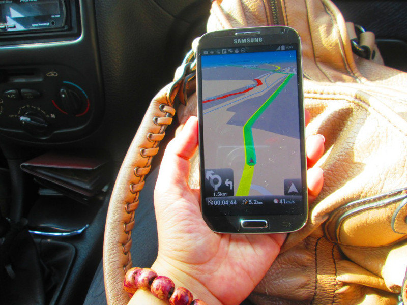 life is easier with GPS!