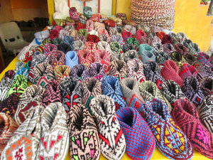 handmade knitted socks