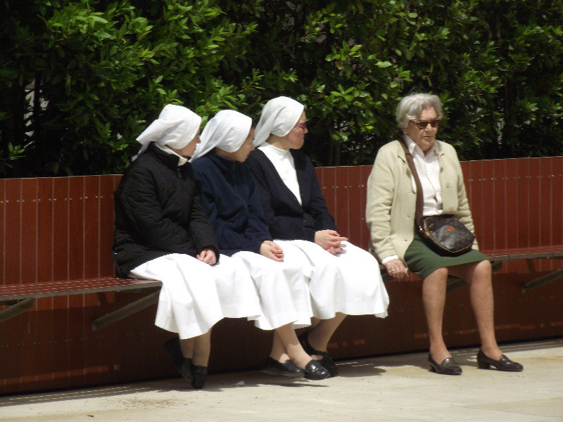 Nuns all in a row