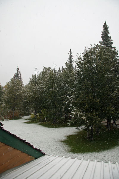Snow in September