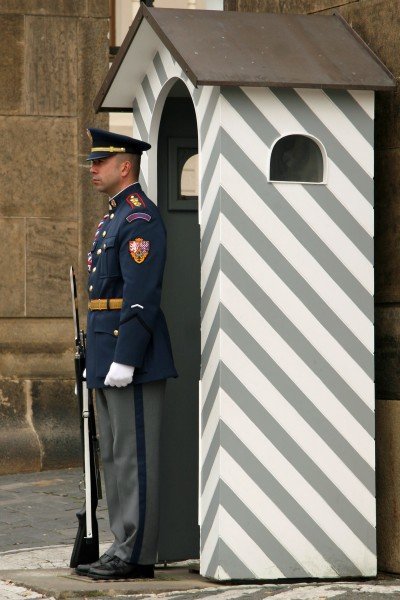 Guard at Prague Castle