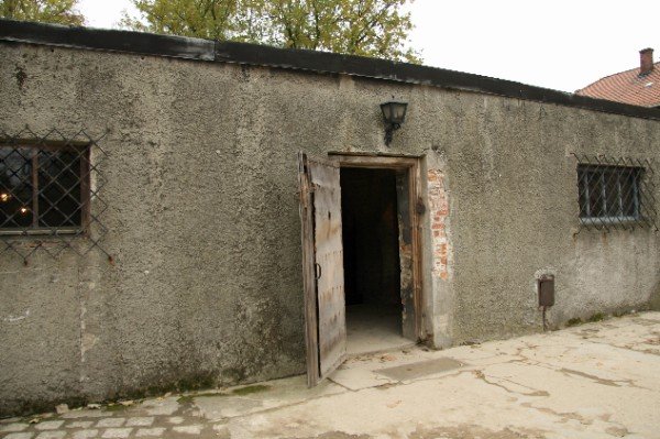 First gas chamber at Auschwitz I