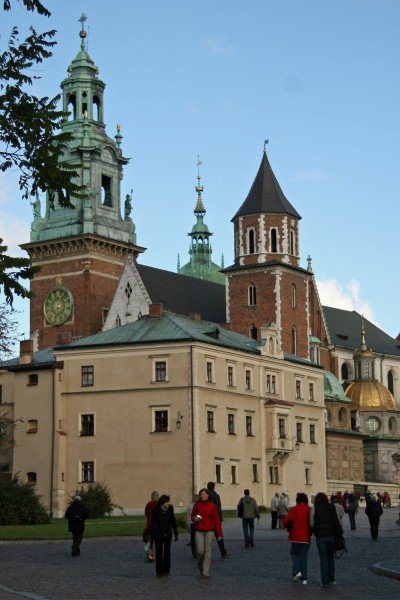 Inside Wawel Castle