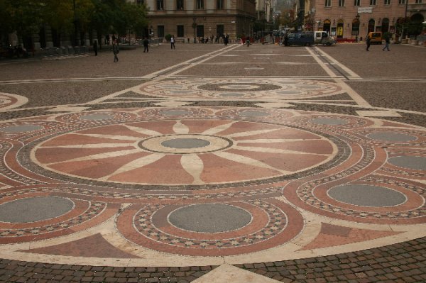 Square in front of Baslica