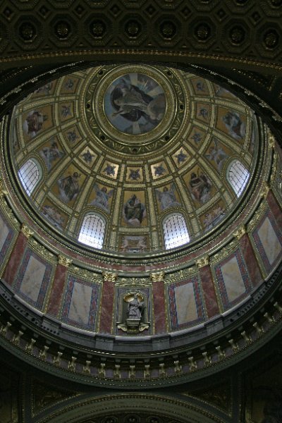 Inside St. Stephen's Basilica