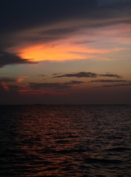 Sunset at South Long Cocoa Cay
