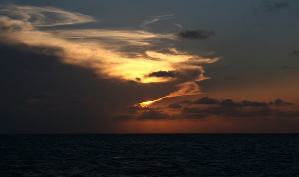 Sunset at North Long Cocoa Cay