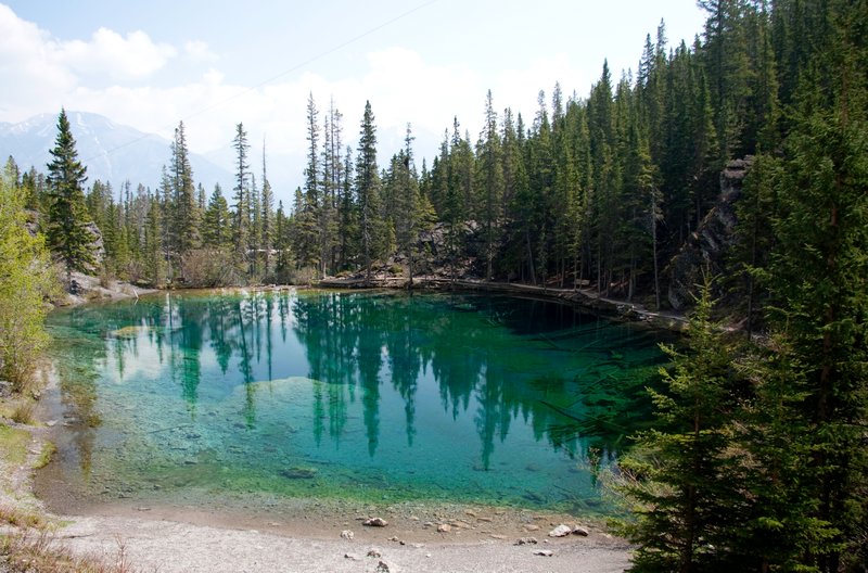 one of the Grassi Lakes