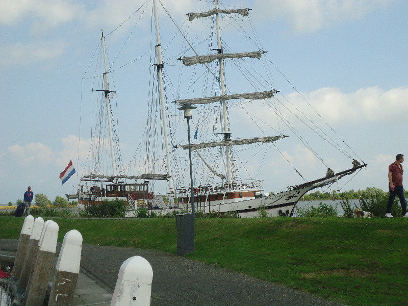 Dutch Trading Barge