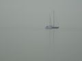 Fog on the Ijsselmeer