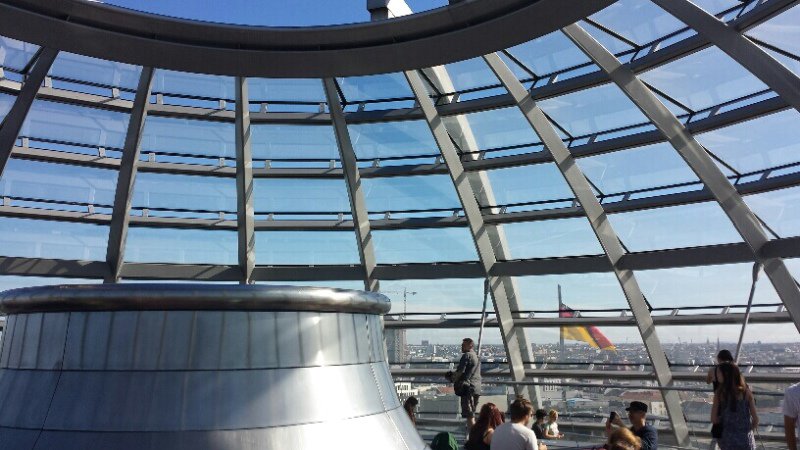 The dome in the Reichstag