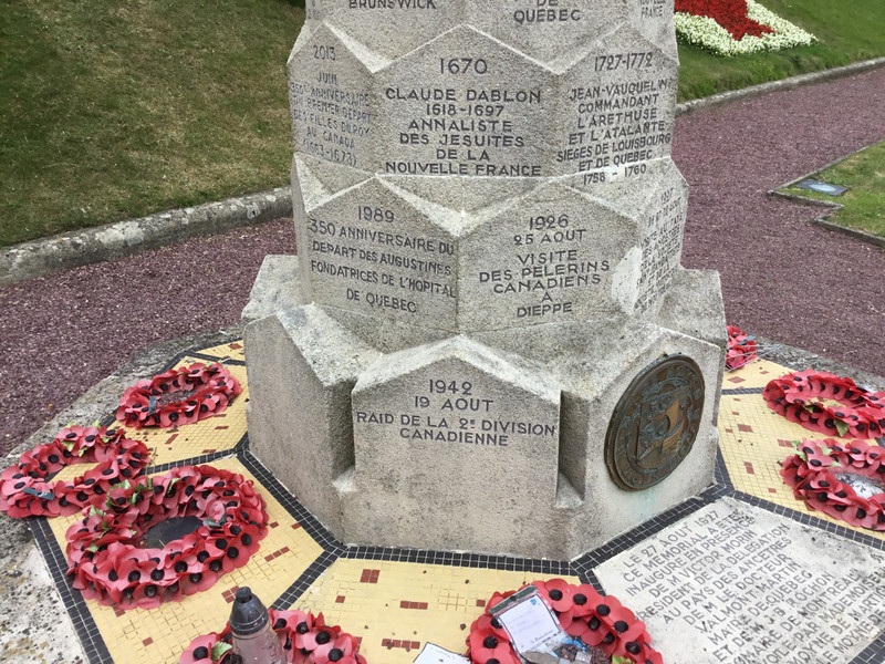 Dieppe Raid memorial