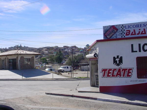 Just inside Tecate....