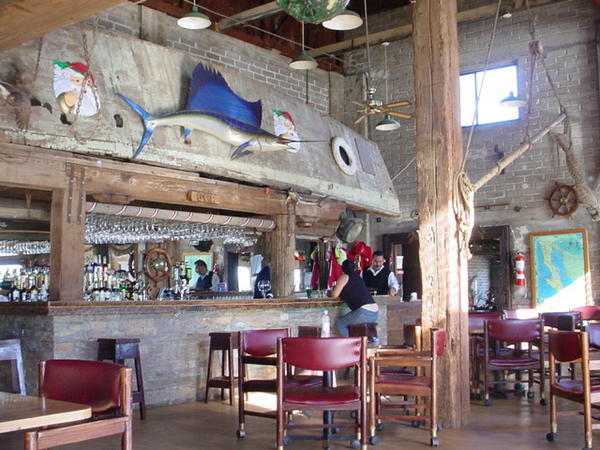 Inside the Bar of the Old Mill
