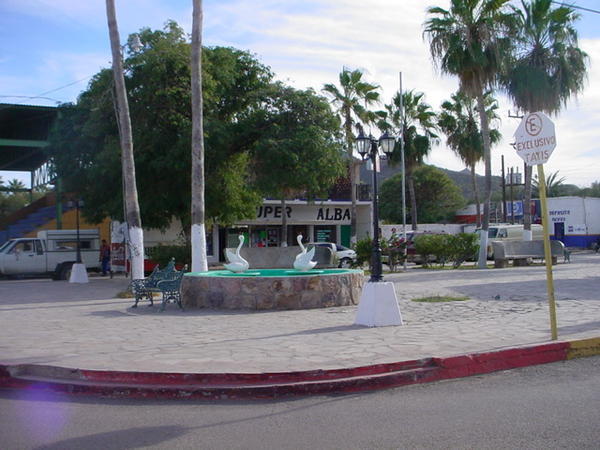 Plaza in Mulege