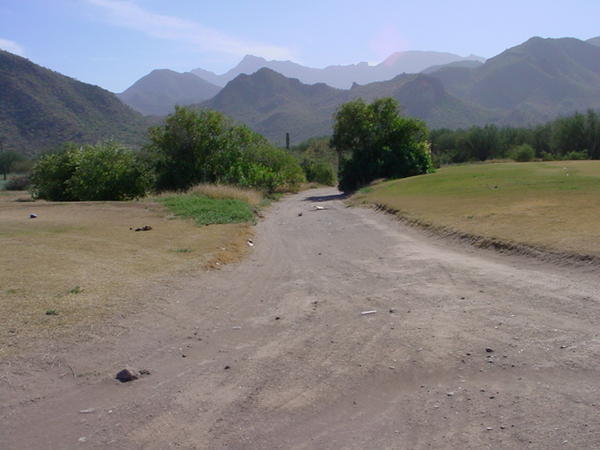 Golf cart path
