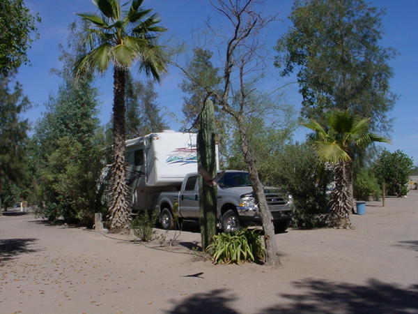 Our RV site here