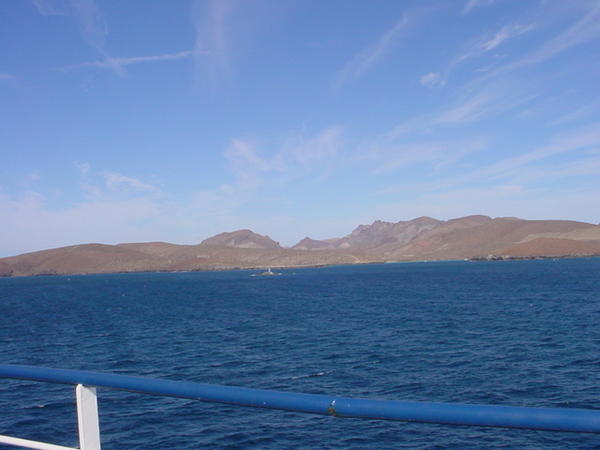 Sea of Cortez from  the Ferry