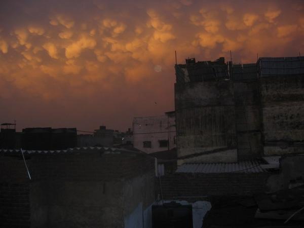 The calm before the storm, Delhi