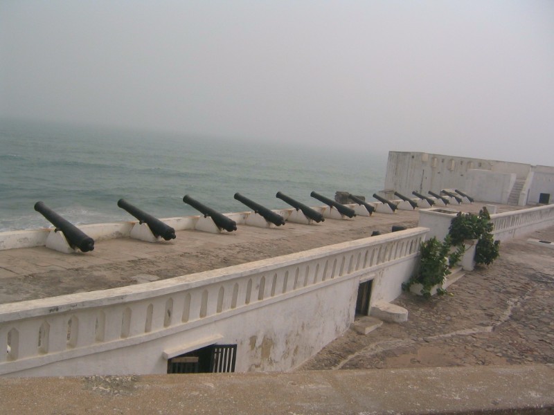 Cannons at Cape Coast Castle