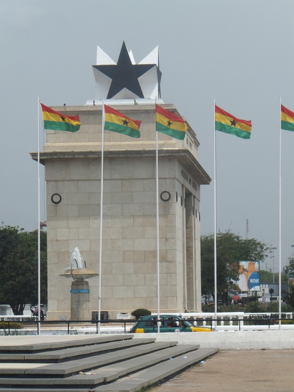 Ghana's Independence Square in Accra