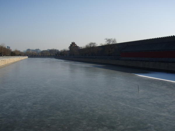 The frozen moat