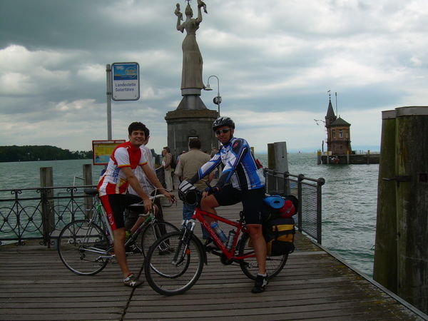 With Massimiliano on Lake Constance