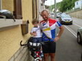 With Daniel, Future Luxemburguese Cycling Champion