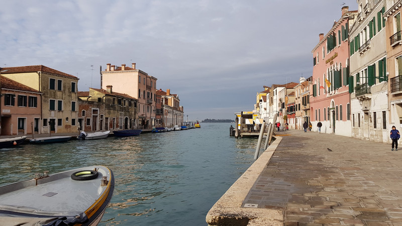 Morgens noch im schönen Venedig.