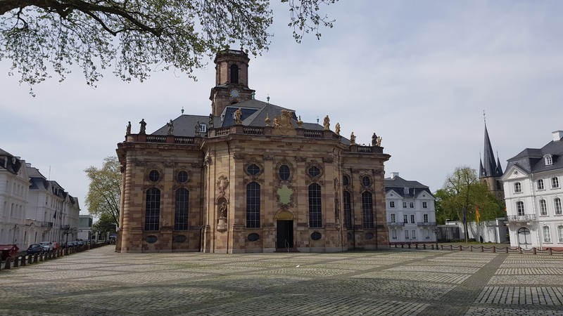 Die Ludwigskirche.