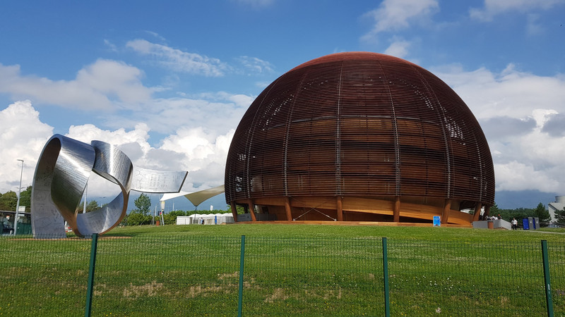 Im CERN bei Genf.