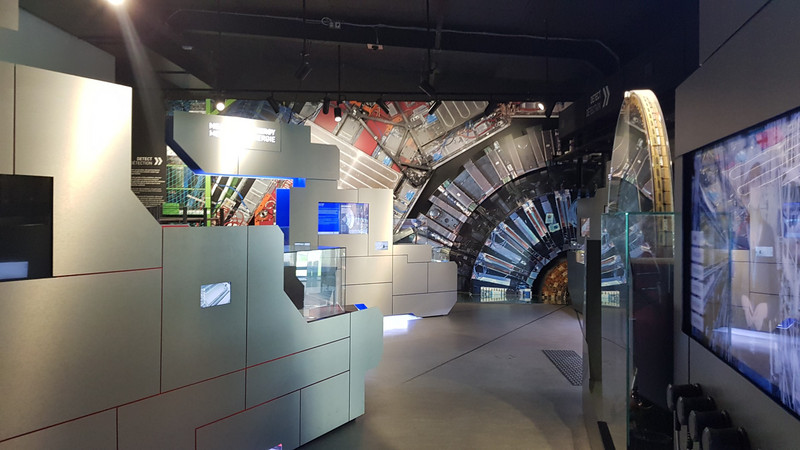 Im CERN bei Genf.
