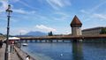 Die Kapellbrücke in Luzern.
