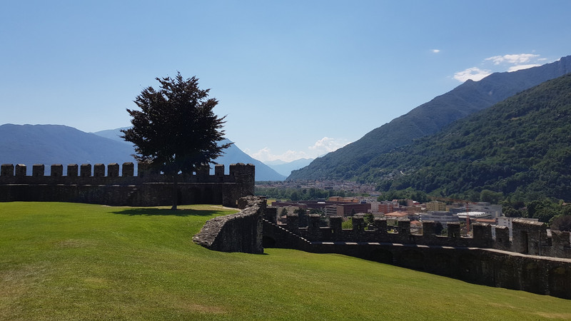 Castelgrande in Bellinzona.