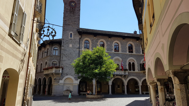 In der Altstadt von Bellinzona.