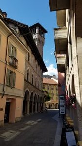 In der Altstadt von Bellinzona.