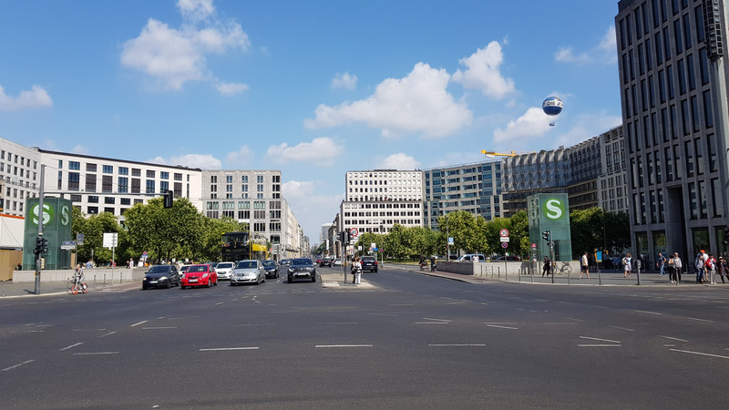 Potsdamer Platz im Zentrum von Berlin.