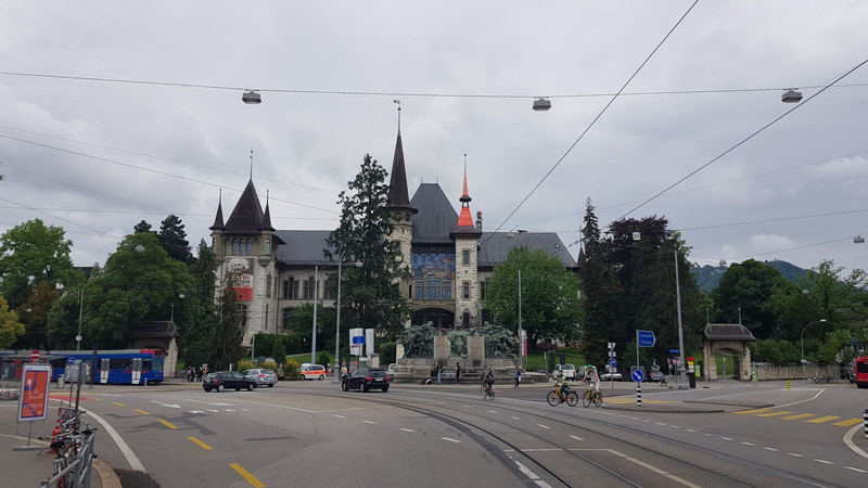 Der Museumskomplex von Bern.