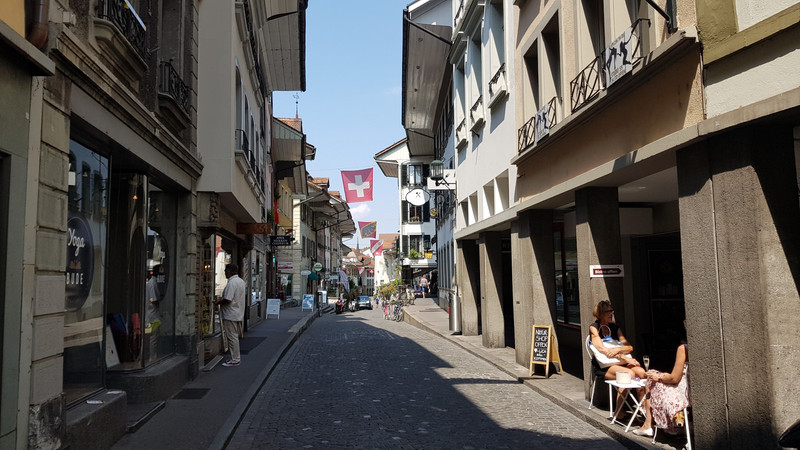 Obere Hauptgasse in Thun.