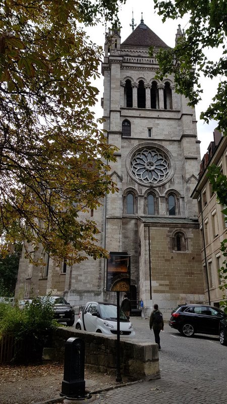 Die Kathedrale von Genf.