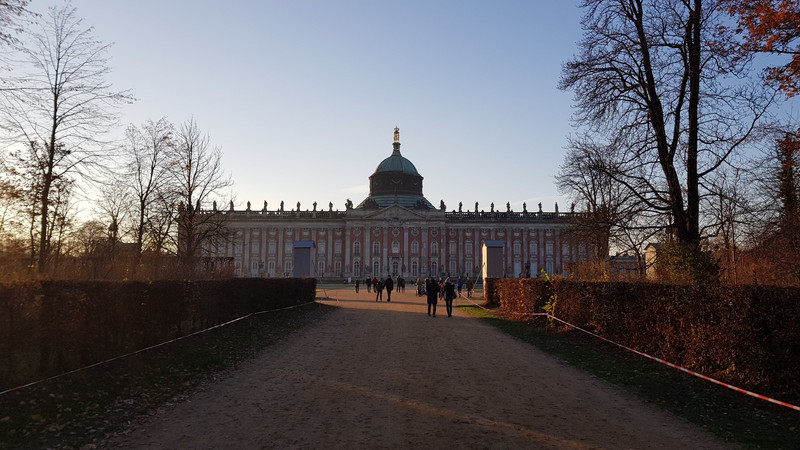 Das Neue Palais in Potsdam.