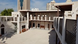 Im restaurierten Zentrum von Sharjah.