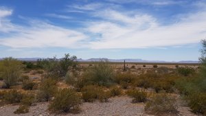 Heute bin ich über 400 Kilometer durch die Wüste gefahren.
